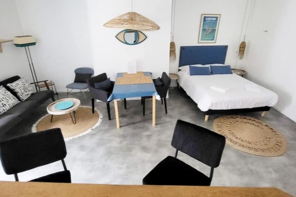 Studio Le Cosy Beach - Plage 50M - Rue Gratuite سان مالو المظهر الخارجي الصورة